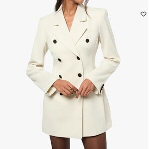 WeWoreWhat Peplum Blazer Mini Dress